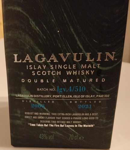 Lagavulin distillers edition - lagavulin,