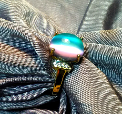 Cocktail ring silber - cocktail-,