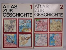 Buch: Atlas zur Geschichte in zwei Bänden, Hermann Haack Verlag, 1973/1982
