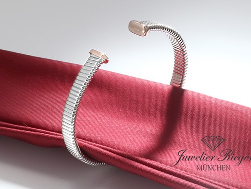 Armreif offen weissgold - armreif,