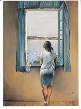 Postkarte  -  Salvador Dali