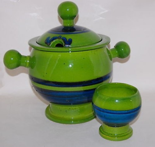 Bowleservice 7tlg rumtopf mit - 7tlg,