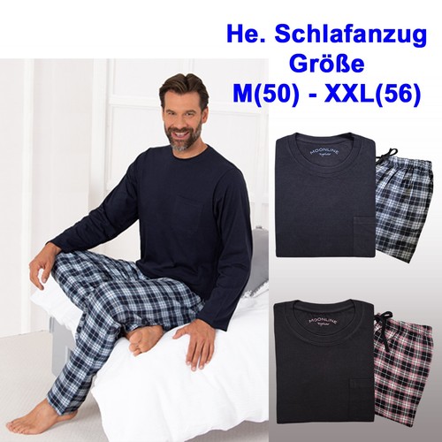 Nachtwäsche schlafanzug - he.,