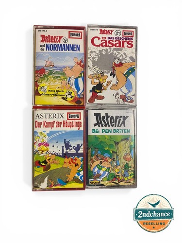 Asterix hörspiel - 4x, mc
