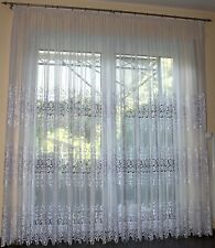 NEU Hochwertige Gardine Marquisette Spitze  MAßANFERTIGUNG