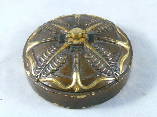 Bronze tischklingel - -, /
