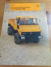 Prospekt Unimog U1000  NL Niederländisch schlepper traktor brochure 21