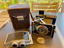 Plaubel Makina Anticomar 2.9/10cm mit Rollfilmmagazin und Tasche