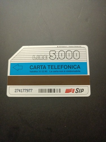 Alte telefonkarte italien 1995 - telefonkarte,