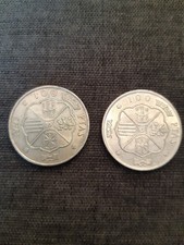 2X100 Pesetas Spanien 1966-