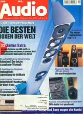 Audio 2000/11 (Besten Boxen