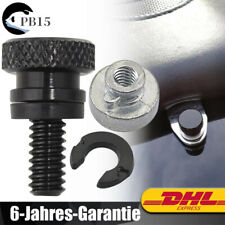 Schwarz Hinten Fender Sitzbank Befestigung Sitz Schraube Mutter Kit Für Harley
