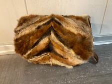 Vintage Handmuff Echtfell