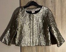 JOTTUM Bolero Jacke  Gr. 122- 128 Gold Festlich
