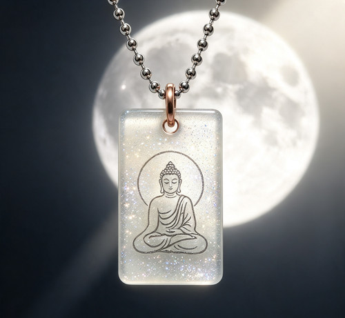 Buddha amulett harz - amulett, uv-harz