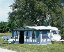 Wohnwagen Vorzelt dwt Atelier Chalet Gr.12 Umlauf 881-910 cm Saisonzelt Ganzzelt