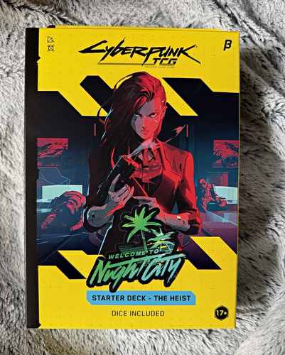 Cyberpunk tcg welcome - cyberpunk, night