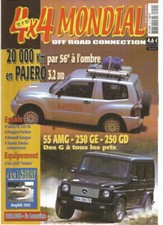 4X4 WELT NR.50 G 55 AMG / SANTA FE / KANGOO / PARTNER / TUNDRA TDR /PINZGAUER