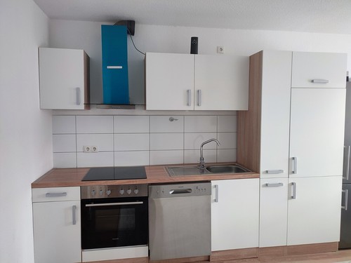 Küche mit elektrogeräten - mit,