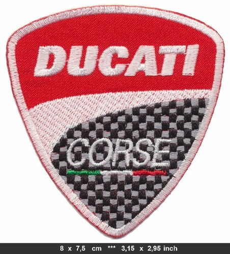 Ducati corse aufnäher - ducati,