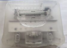 N64 Konsole white weiß weiss clear transparent Nintendo 64