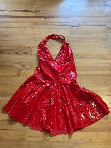Lacklederkleid dessous - lacklederkleid,