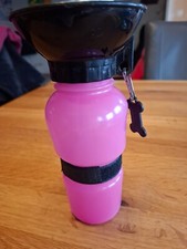 Hund Katze Haustier Wasserflasche Trinkbecher Trinkbrunnen, tragbar, gebraucht