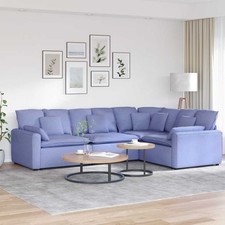 Modulares Sofa mit Kissen