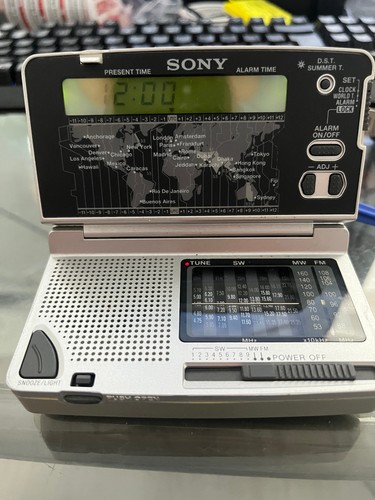 Sony icf sw12 world time - icf-sw12,