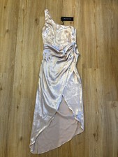 NEU White Fox Abendkleid L