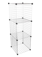 Drahtwürfel Regalsystem 3