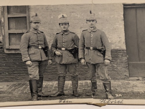 Altes foto soldaten - foto,