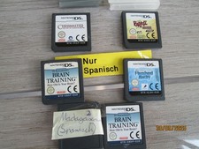 Nintendo DS  Spanisch, zusammen = 6 Spiele no Booklet Baujahr 1992 ?? gebraucht