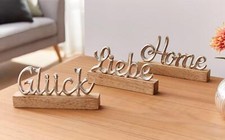 Deko Schriftzug "Liebe, Home &