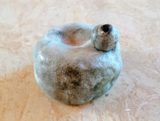 Öllampe aus Ton, Duftöllampe, Lampe für Duftöl, handgefertigt,  aus den 90igern