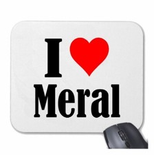 MOUSEPAD Mauspad I Love Meral