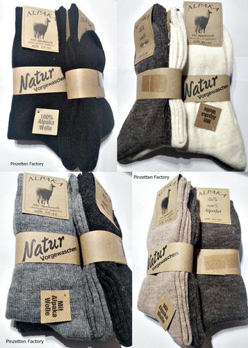Alpaka socken 2paar - alpaka,