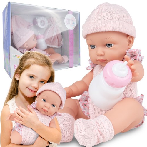 Malplay babypuppe fütterung - babypuppe,