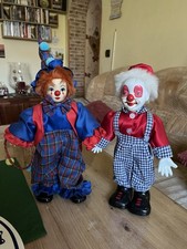 Clownfiguren Paar Clownfiguren