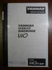 x 241 Yanmar Vio 70 Ersatzteilliste parts list Ersatzteilbuch