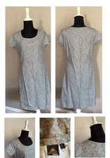 CHAPATI⭐️TUNIKA⭐️KLEID⭐️HIPPIE⭐️ETHNO⭐️GRAUBLAU BUNT⭐️NEU⭐️GR.S