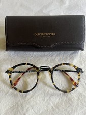 OLIVER PEOPLES Brille 505 DTBK BL Gestell Gefleckt Tortoise Japan. Vintage RAR!