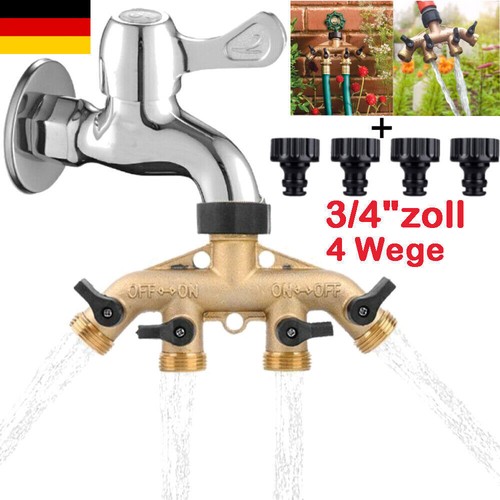 Wasserverteiler 4wege messing - wasserverteiler,