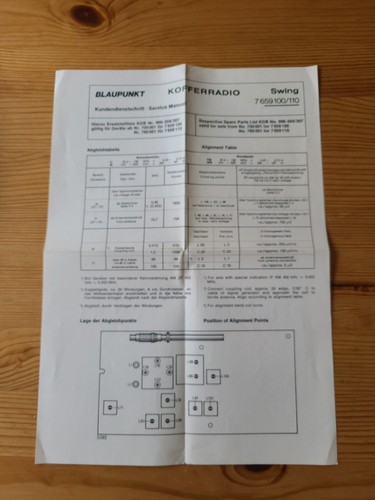Original kundendienstschrift - original,