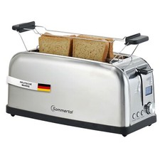Toaster 4 Scheiben mit Timer - 1500 Watt Langschlitztoaster ST 1500 XXL
