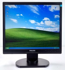 Philips Brilliance 17S TFT 17 Zoll 5:4 PC Monitor 1280x1024 DVI VGA Win. 98/XP/7