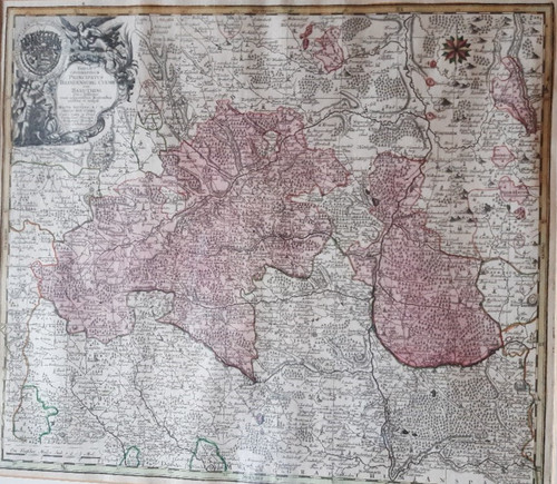 Historische landkarte - historische,
