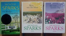4 x Nicholas Sparks - Sammlung, Paket, Konvolut - Gebunden + Taschenbuch