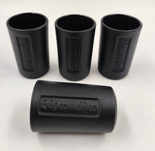 4x Jägermeister Schnapsgläser Schwarz Matt Kunststoff 2cl 2016 Shotgläser