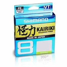 Shimano Line Kairiki 8 Braid PE Spinning Jigging Low Stretch Casting 300m